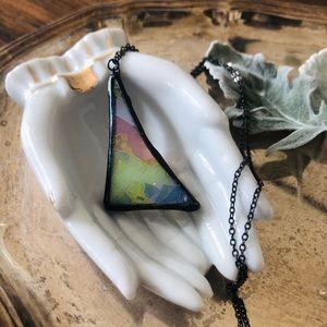Stained Glass Necklace